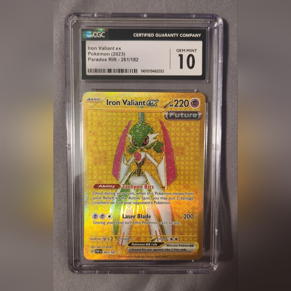 Pokemon Iron Valiant 261/182 CGC 10
